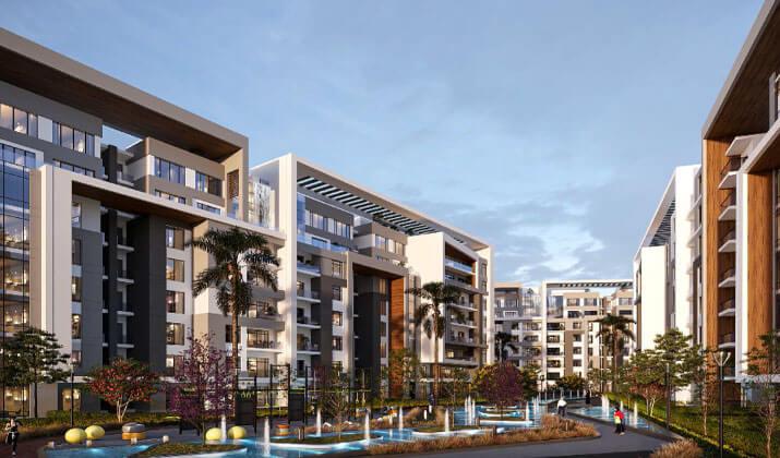 Get an apartment in Ri8 Compound New Capital with an area of 142 meters