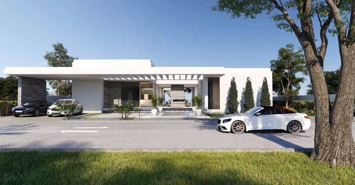 Villa 355m at an attractive price in Soul North Coast Village with a great view