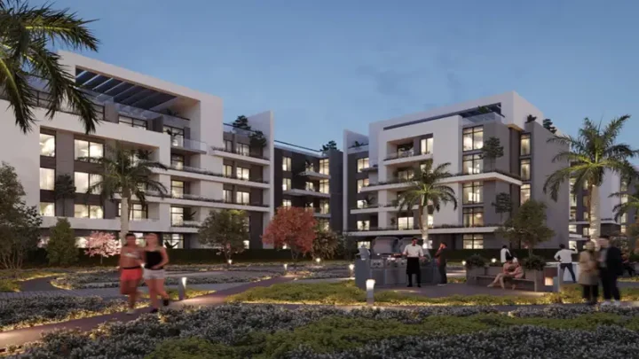 بسعر مغري شقة 95م بكمبوند بالم ايلاند فيو رائع