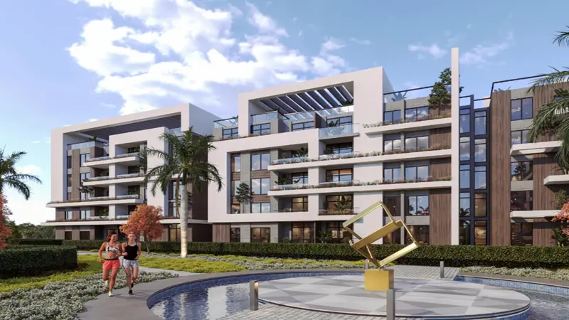 شقة رائعة 128م للبيع في موقع مميز جدا داخل بالم ايلاند الشروق