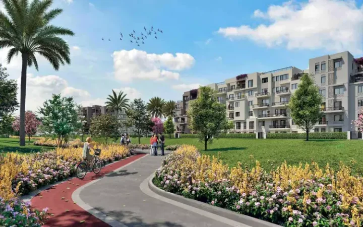 Special offer of 134m Apartment for sale in Nurai Compound Fifth Settlement with distinctive location