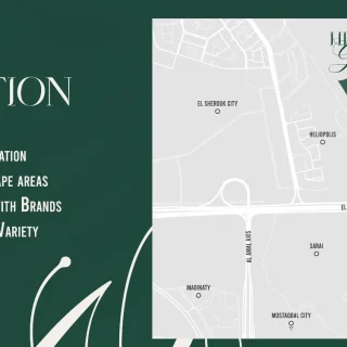 سارع بشراء شقة في مشروع هيفين جاردنز القاهرة الجديدة بمساحة 156 متر