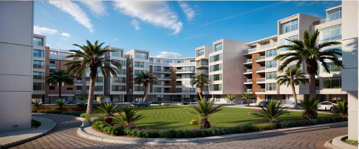 سارع بشراء شقة في مشروع هيفين جاردنز القاهرة الجديدة بمساحة 156 متر