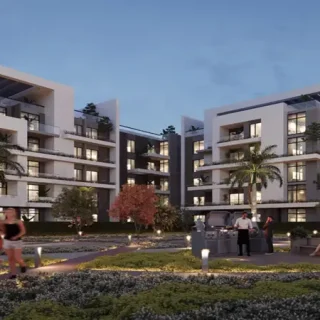 شقة رائعة 128م للبيع في موقع مميز جدا داخل بالم ايلاند الشروق