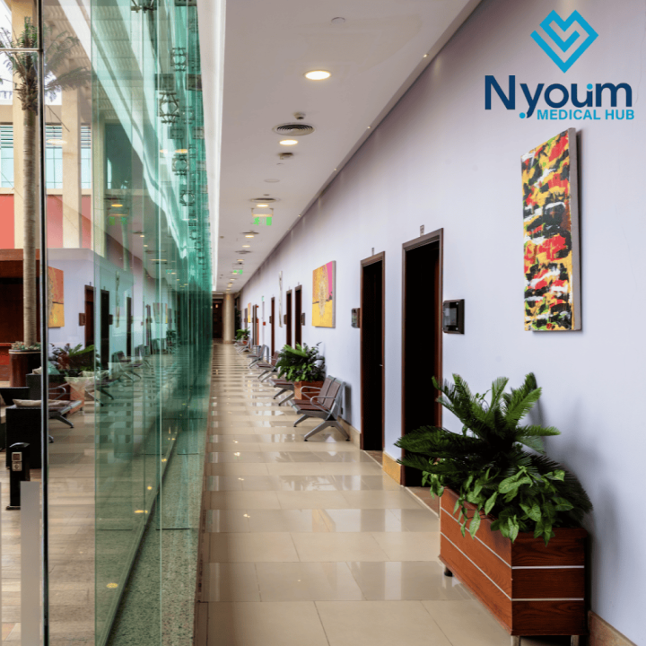 Book a unit with an area of 100 meters in Nyoum Medical Hub Fifth Settlement