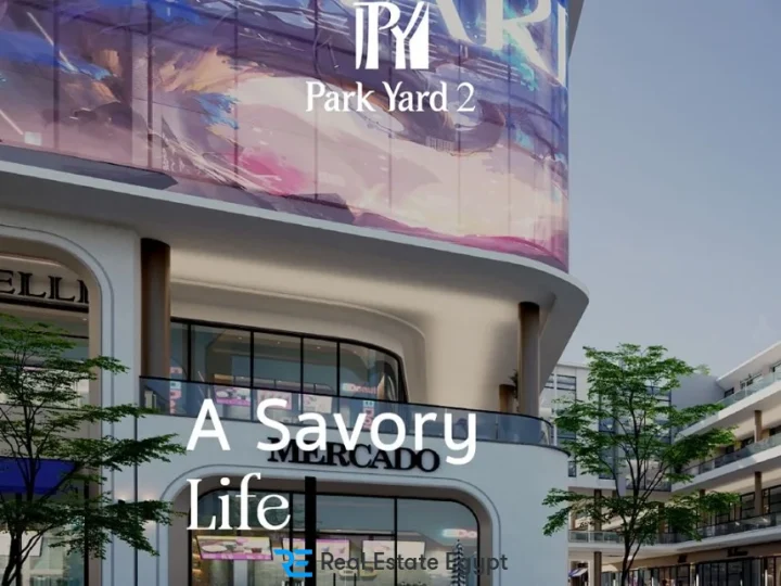 Details of selling a 110 meter shop in Park Yard 2 Project 6th of October