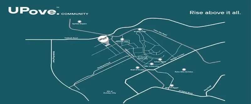 كمبوند ابوف كوميونيتي كونتكت للتطوير العقاري زايد الجديدة  – Upove Community New Zayed Compound