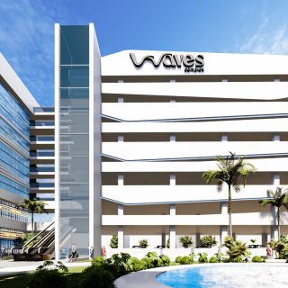 مول ويفز النزهة الجديدة ابني العقارية – Waves Complex Mall Nozha