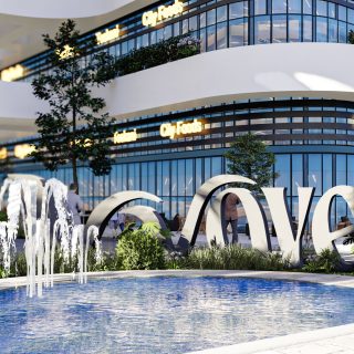 مول ويفز النزهة الجديدة ابني العقارية – Waves Complex Mall Nozha