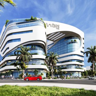 مول ويفز النزهة الجديدة ابني العقارية – Waves Complex Mall Nozha