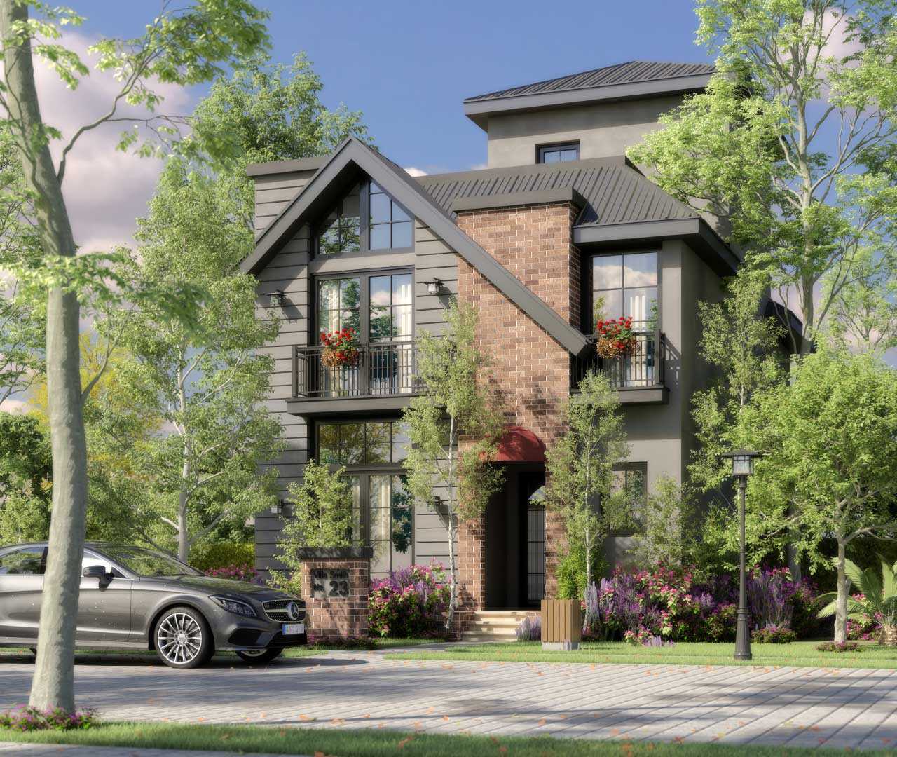 كمبوند ذا مارك جاردنز القاهرة الجديدة – The MarQ Gardens New Cairo Compound