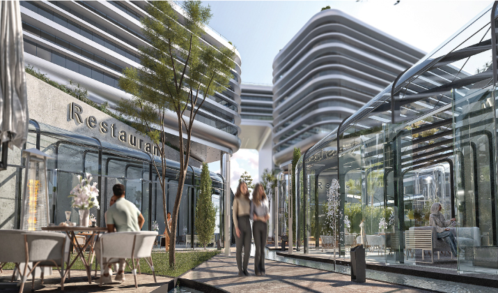 Own your unit now in The Cord Business Complex at special prices and areas starting from 109 m