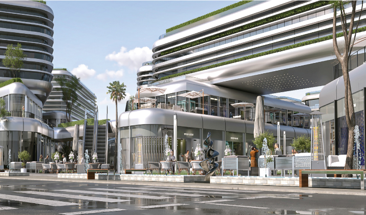 121m office in The Cord Business Complex October Mall