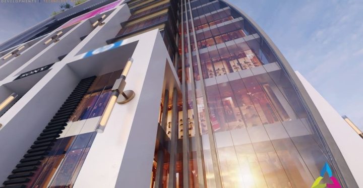 123m library in New Cairo Mall Pixel Business Center