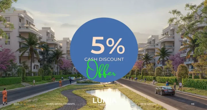 Hurry up to book in Lumia Lagoons Compound in units starting from 154 square meters