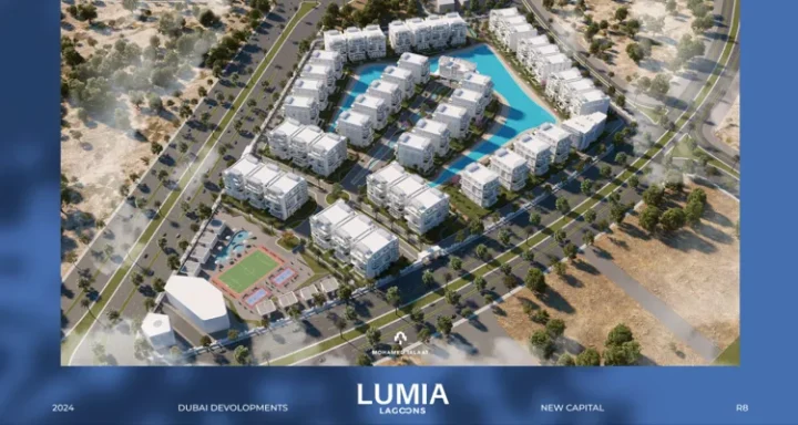 Your apartment 177m in the New Capital, Lumia Lagoons Compound