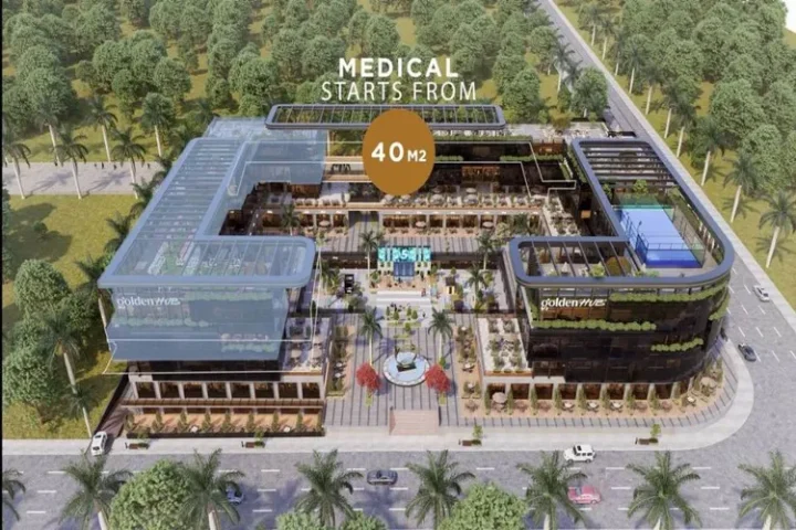 بسعر مغري محل 87م في مول جولدن هب التجمع الخامس فيو رائع