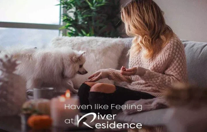 Dream apartment in October, River Residence Compound with installments over 10 years