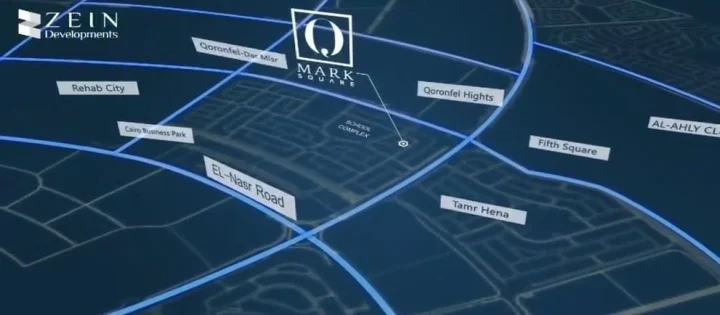 Hurry up and buy your shop in New Cairo with ​​100 meters in Q Mark Square Mall