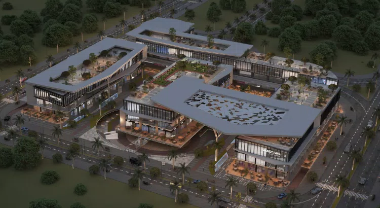 مول شادو بيزنس بارك اكتوبر A Plus للتطوير العقاري – Shadows Business Park October Mall