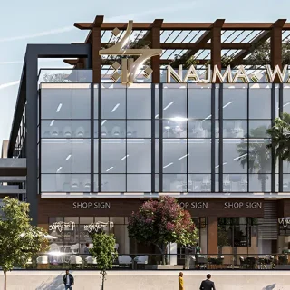 مول نجمة ووك القاهرة الجديدة ساوث قرنقل للتطوير العقاري – Najma Walk Mall New Cairo