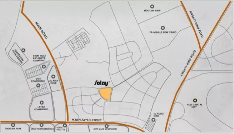 Solay New Cairo Compound Living Yards Developments