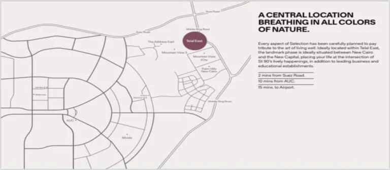 Selection New Cairo Compound Roya Developments