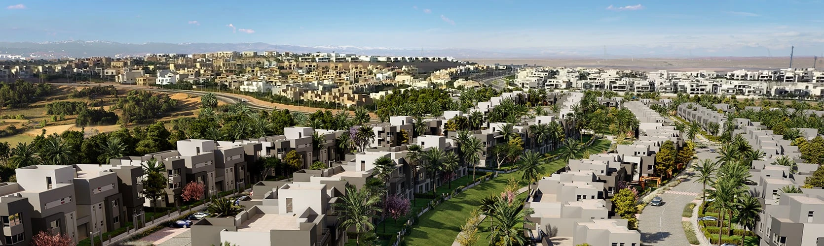 كمبوند سوديك بيفرلي هيلز الشيخ زايد  – Beverly Hills Sheikh Zayed Compound