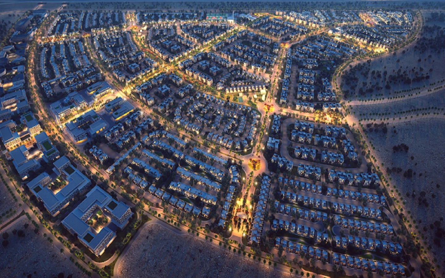 كمبوند سوديك بيفرلي هيلز الشيخ زايد  – Beverly Hills Sheikh Zayed Compound