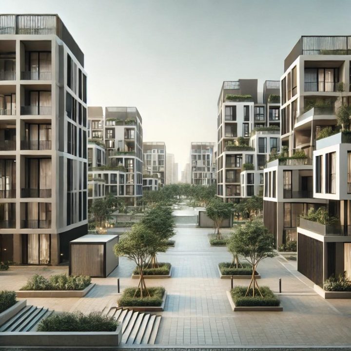 كمبوند جيرة الشيخ زايد شركة ايوان للتطوير العقاري - Jeera New Zayed Compound