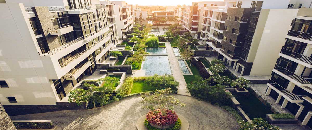 Kairo New Cairo Compound Water Way Developments