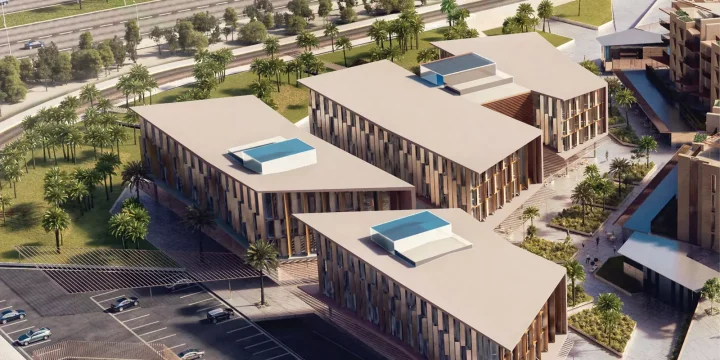 كمبوند 6 ويست الشيخ زايد سوديك للتطوير العقاري - Six West Sheikh Zayed Compound