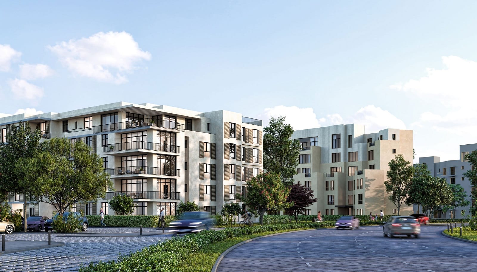 كمبوند 6 ويست الشيخ زايد سوديك للتطوير العقاري – Six West Sheikh Zayed Compound