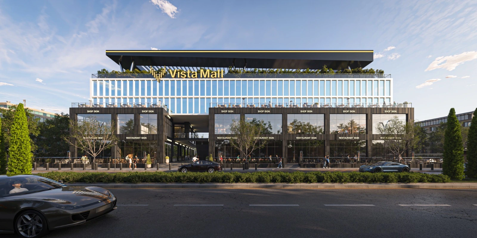 مول فيستا الشروق سيتي شركة بروجيكت جيت للتطوير العقاري – Vista Mall El Sherouk City