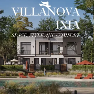 كمبوند فيلانوفا اكسيا زايد الجديدة كازانوفا للتطوير العقاري – Villanova Ixia Compound New Zayed