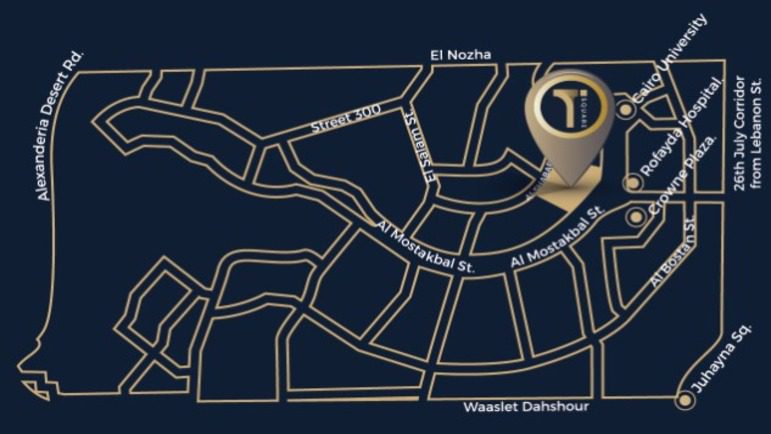 مول تي سكوير الشيخ زايد توريك لتتطوير العقاري – T Square Mall Elsheikh Zayed