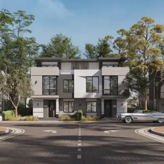 كمبوند فيلانوفا اكسيا زايد الجديدة كازانوفا للتطوير العقاري – Villanova Ixia Compound New Zayed