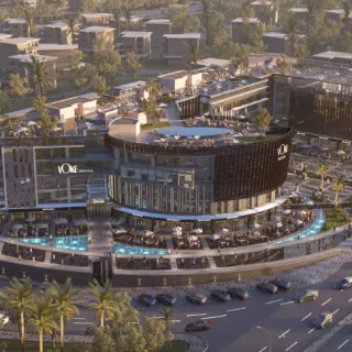 مكتب للبيع في مول فوك 100 متراً