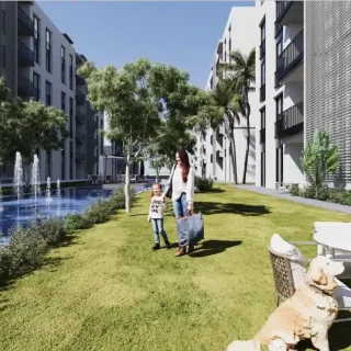 A wonderful 200 sqm penthouse for sale in a very special location within the Gül Residence Compound