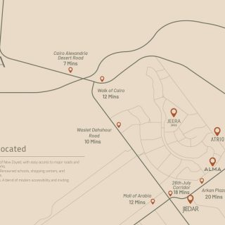 بفيو رائع و اقوى الخصومات على سعر المتر في كمبوند جيرة اشتري تاون هاوس الان