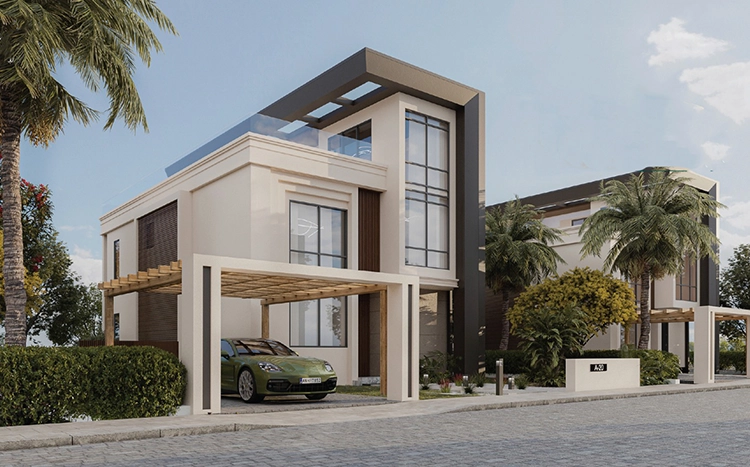 450 sqm villa in New Zayed Valley View Compound