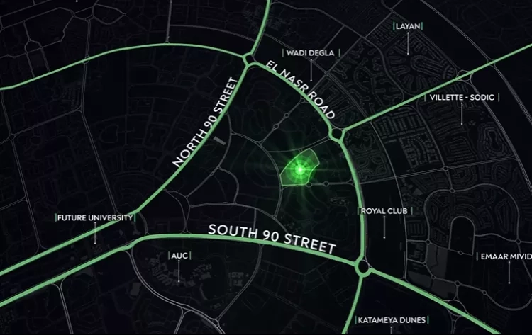 Book a twin house in Noi Compound in Fifth Settlement 150 meters away