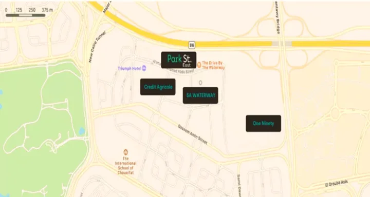 Buy a store with an area of ​​200 square meters in Park St Mall Sheikh Zayed