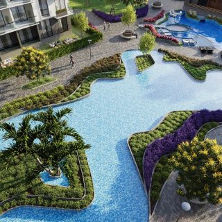 بمساحة 400 متر عقارات سكنية للبيع في كمبوند ذا ايكون ريزيدنس 2