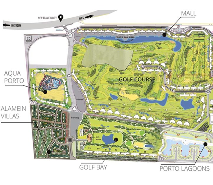 At an attractive price a 220 sqm apartment in Porto Marina Golf Village with a wonderful view