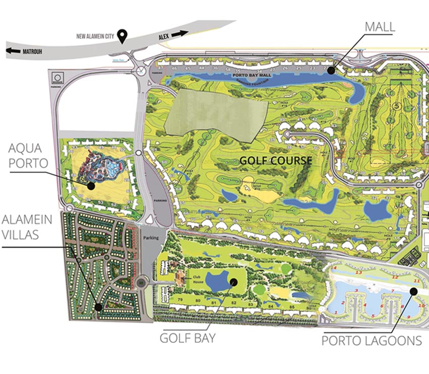 باقل من سعر السوق شقة في قرية بورتو مارينا جولف 170م تشطيب كامل