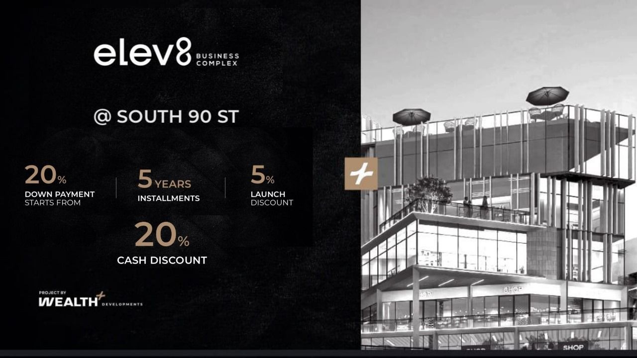 The cheapest 230 sqm office for sale in Elev 8 Business Complex Mall