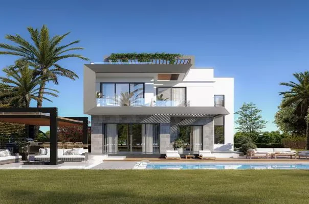 فيلا الأحلام في زايد الجديدة بكمبوند فالي فيو بمساحة 550 متراً