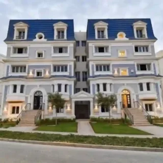 For sale a villa in Le Reve Compound Fifth Settlement with a more than wonderful view