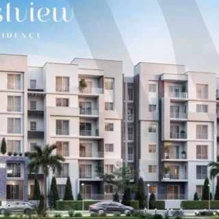 For sale in installments an apartment of 350 meters in Westview Residence Compound